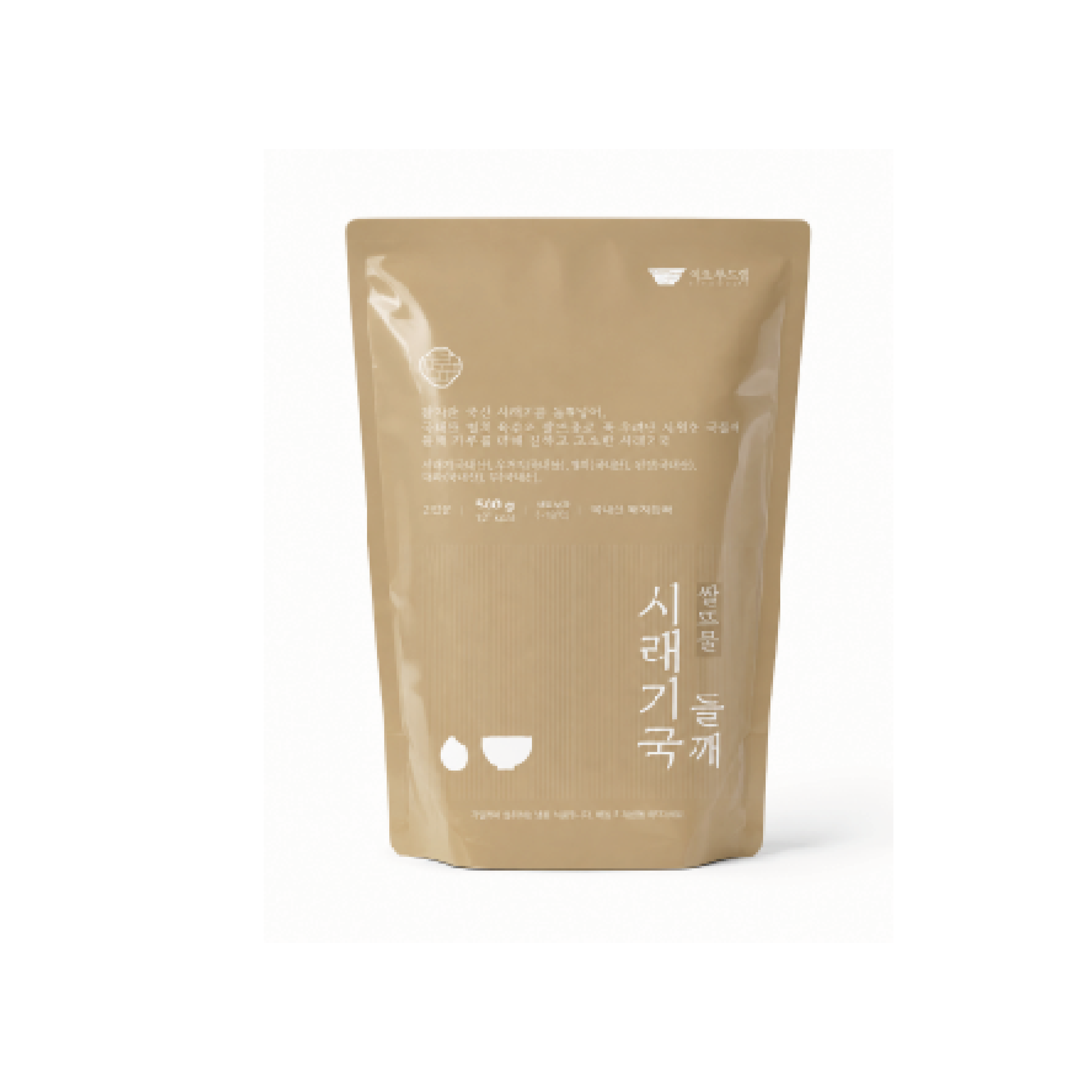 [이오푸드랩] 쌀뜨물 들깨 시래기국 500g